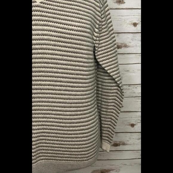 Richard Waithe striped cashmere V-neck sweater Size XXL - Picture 3 of 5